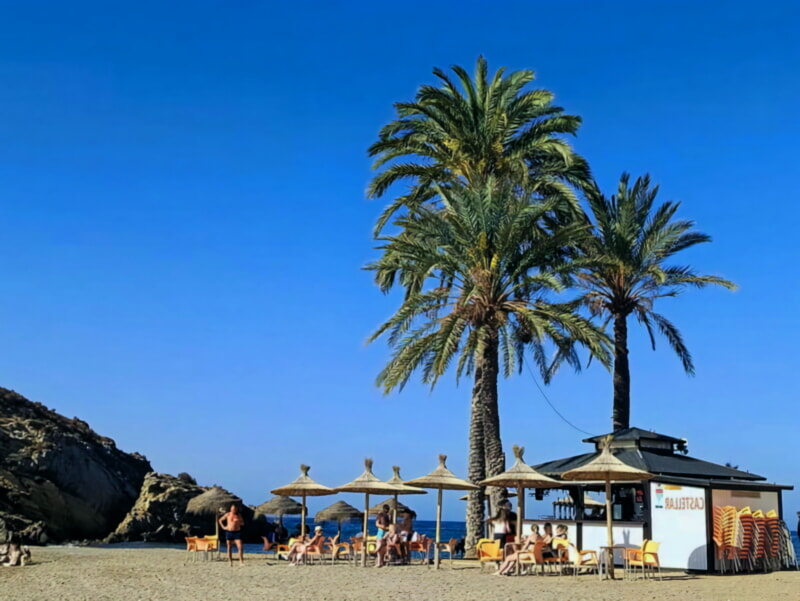 Strand von Murcia